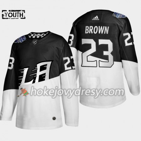 Dětské Hokejový Dres Los Angeles Kings Dustin Brown 23 Adidas 2020 Stadium Series Authentic
